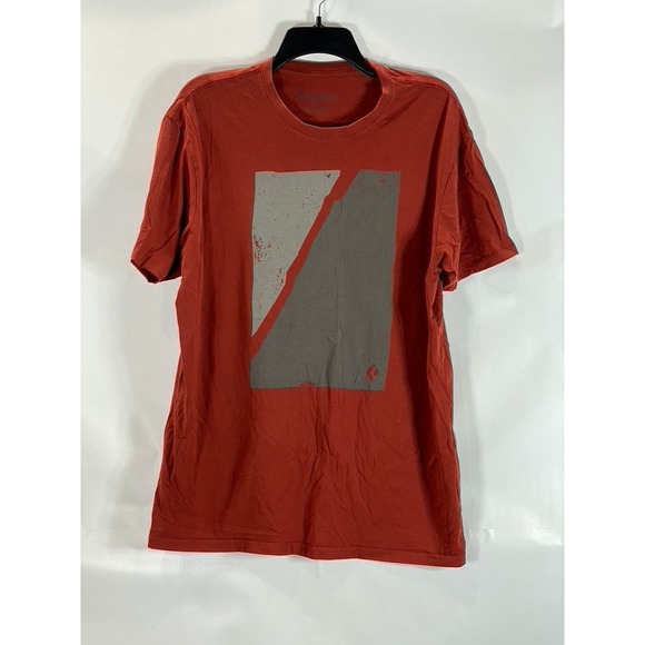 Black Diamond Other - BLACK DIAMOND Men's Red Rock Block Print Mountain Crewneck T-Shirt SZ L